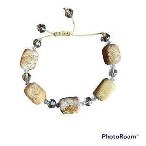 Bracelet stone & bead